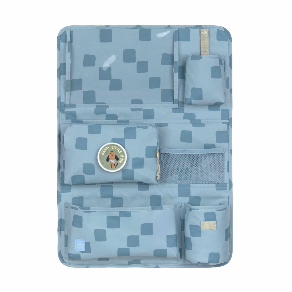 Lassig Car Wrap-to-Go - Pattern Party - Blue