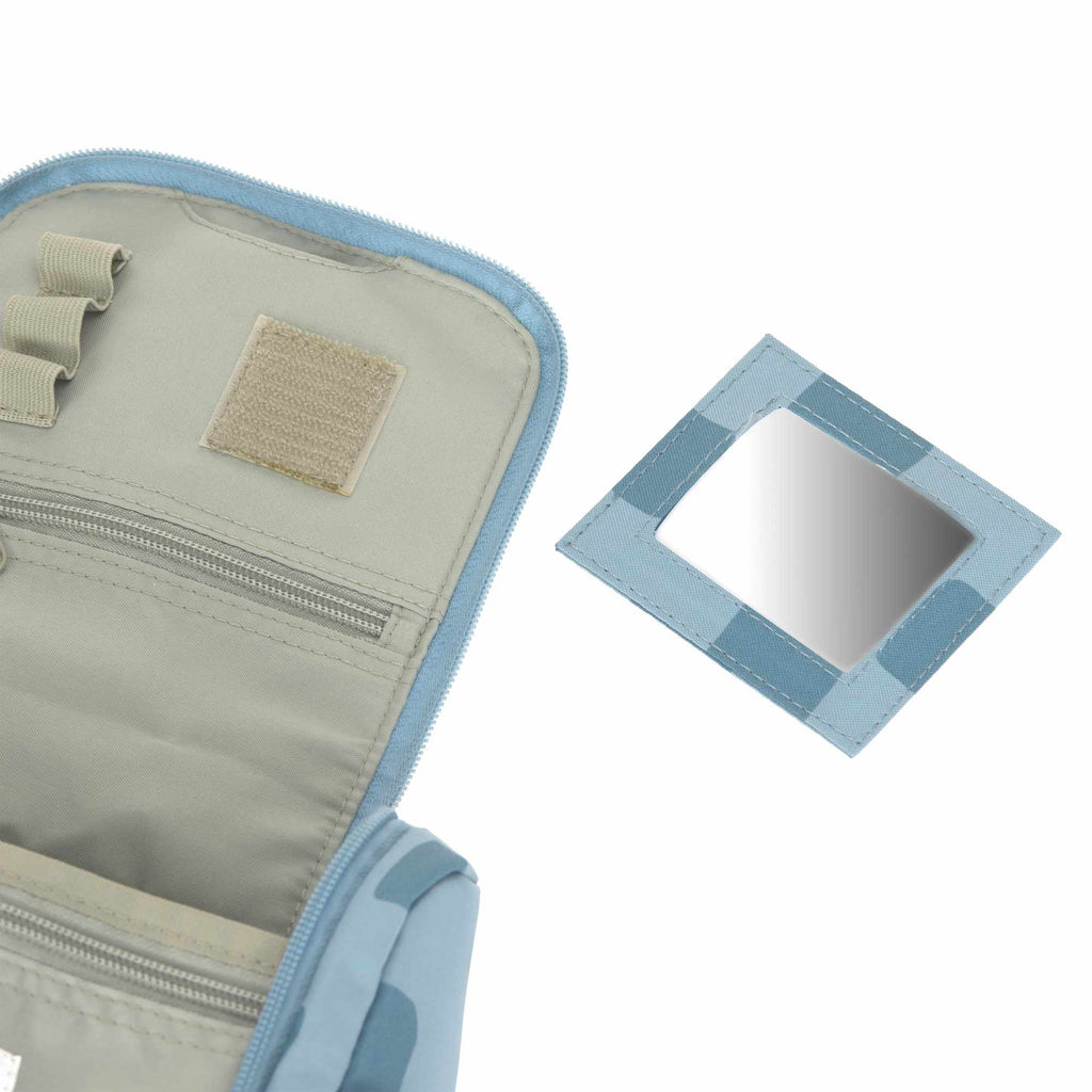 Lassig Mini Washbag – Pattern Party Collection - Blue