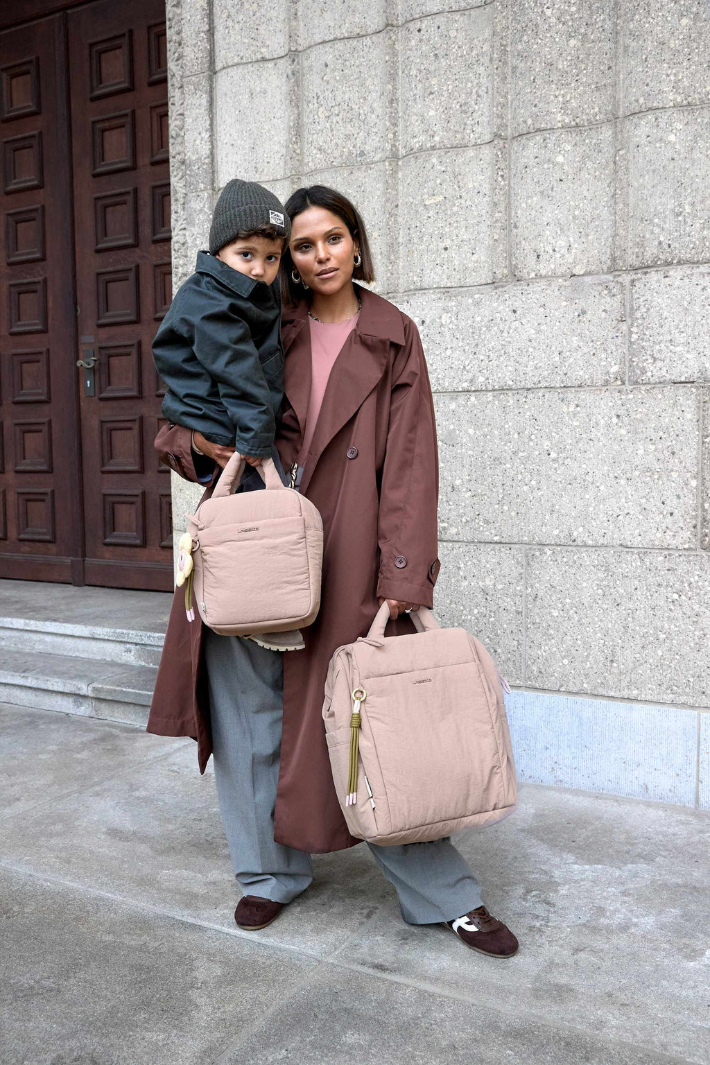Lassig Minoa Backpack - powder rose