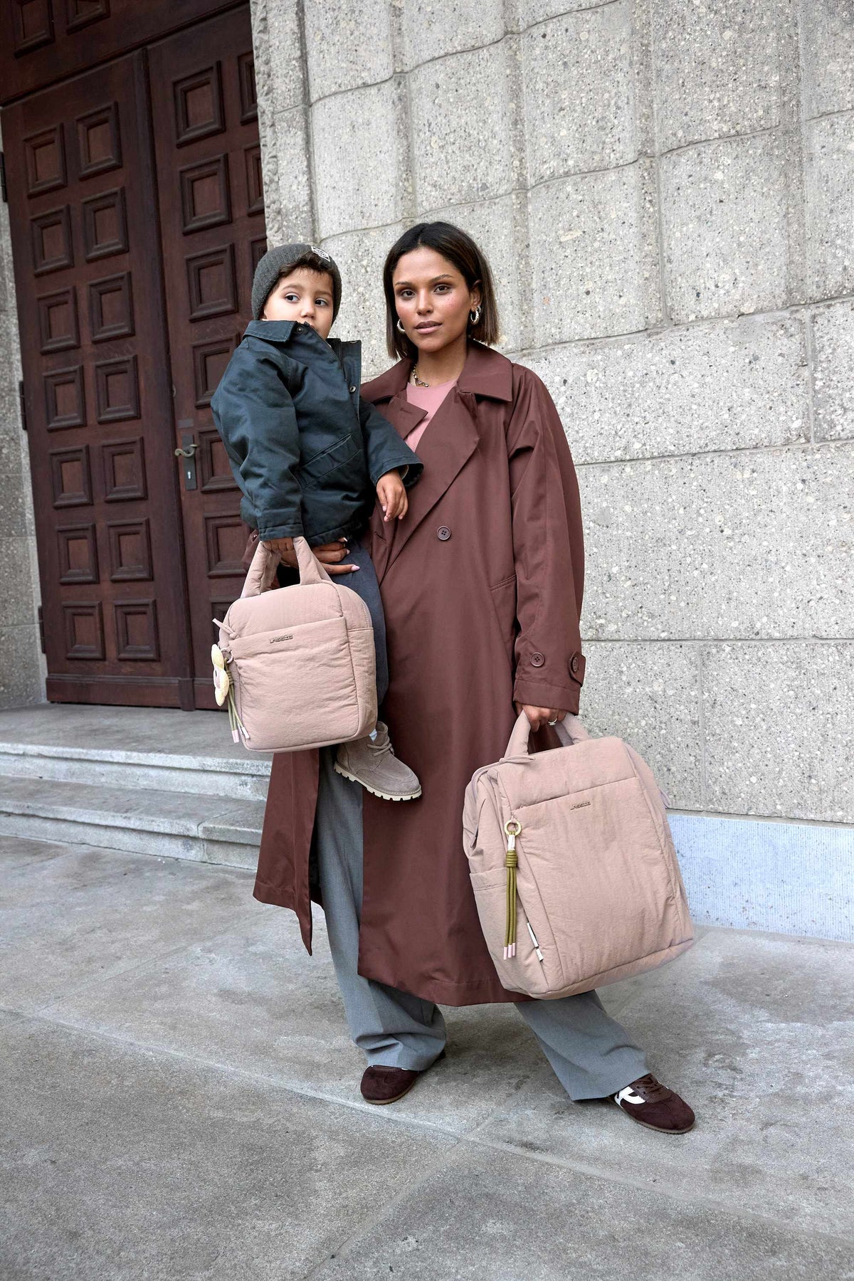 Lassig Mini Minoa Backpack - powder rose