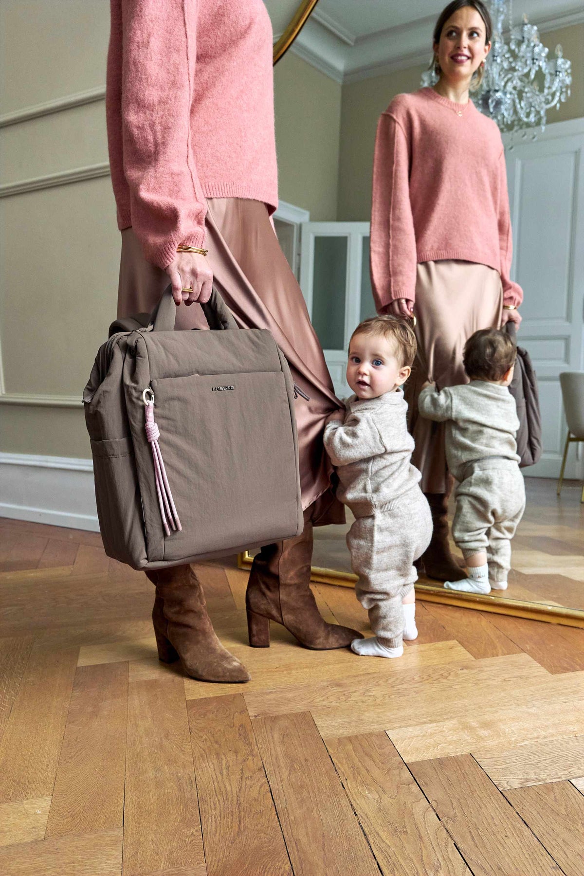 Lassig Minoa Backpack - chocolate