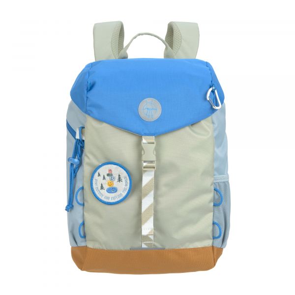 Lassig Big Outdoor Backpack – Sunny Explorer Collection - green/blue