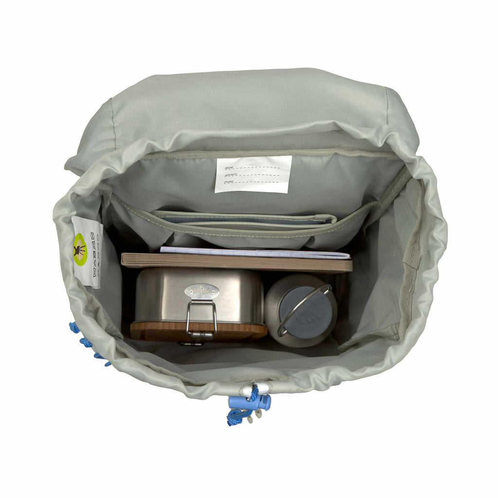 Lassig Big Outdoor Backpack – Sunny Explorer Collection - green/blue