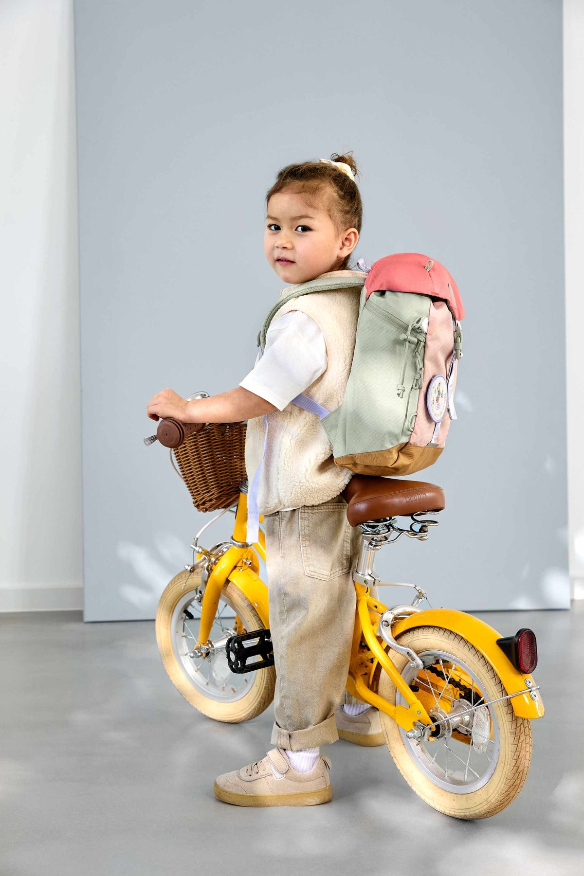 Lassig Big Outdoor Backpack – Sunny Explorer Collection - rose/pink