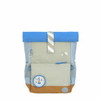 Lassig Medium Rolltop Backpack – Sunny Explorer Collection - green/blue