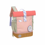 Lassig Mini Rolltop Backpack – Sunny Explorer Collection - rose/pink