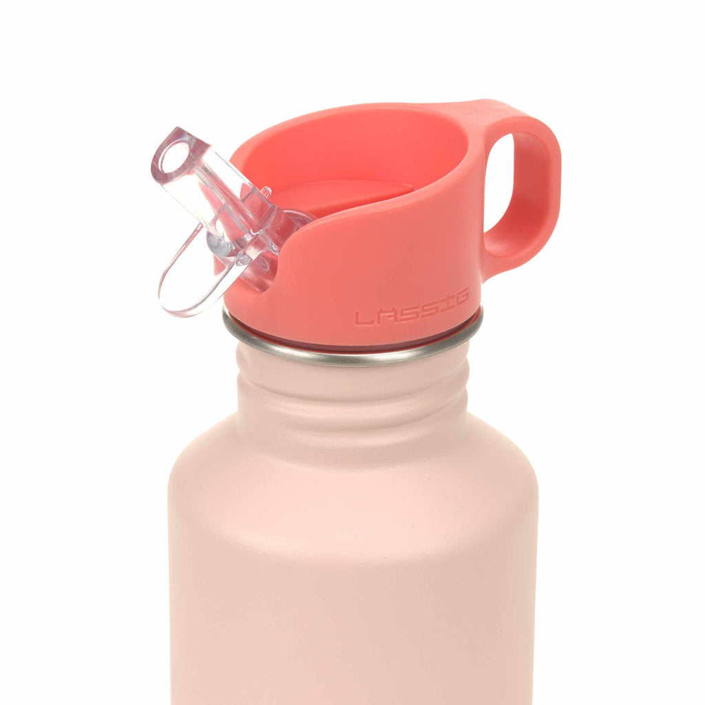 Lassig Stainless Steel Bottle – Sunny Explorer Collection - rose/pink