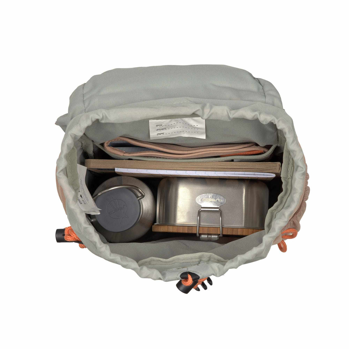 Lassig Big Outdoor Backpack - Nature hazelnut
