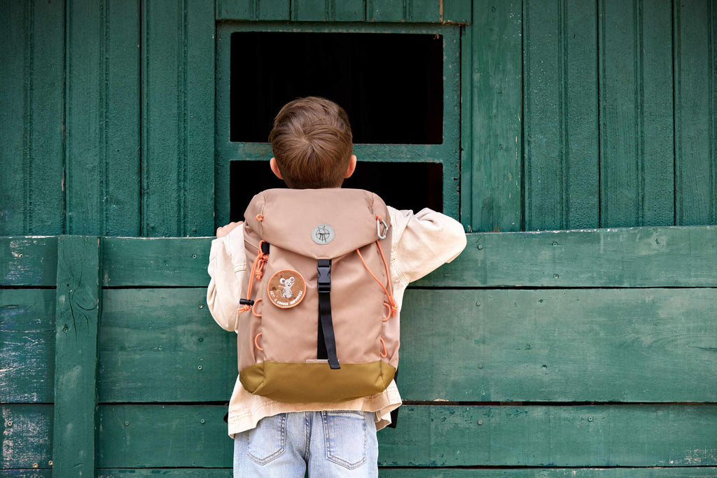 Lassig Big Outdoor Backpack - Nature hazelnut