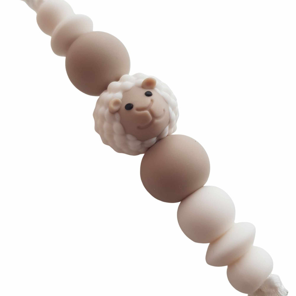 Chewies and More New Born Clip Sheep - White Wool