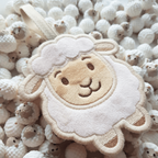 Chewies and More Sheep Pacifier Cloth