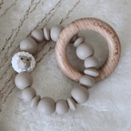 Chewies and More Mini Rattle Sheep – White Wool