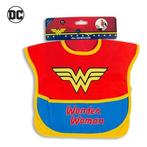 Disney Wonderwoman PO1 Bib with Cape Infants