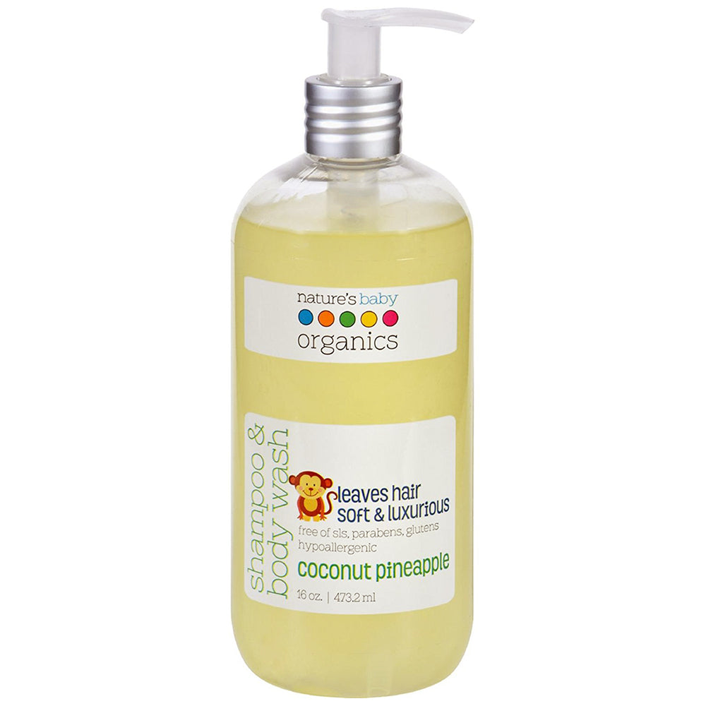 Shampoo & Body Wash - Coconut / Pineapple 16 Oz