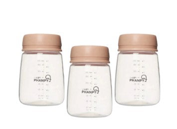Phanpy Breast Milk Storage Bottles 3pcs-200mL