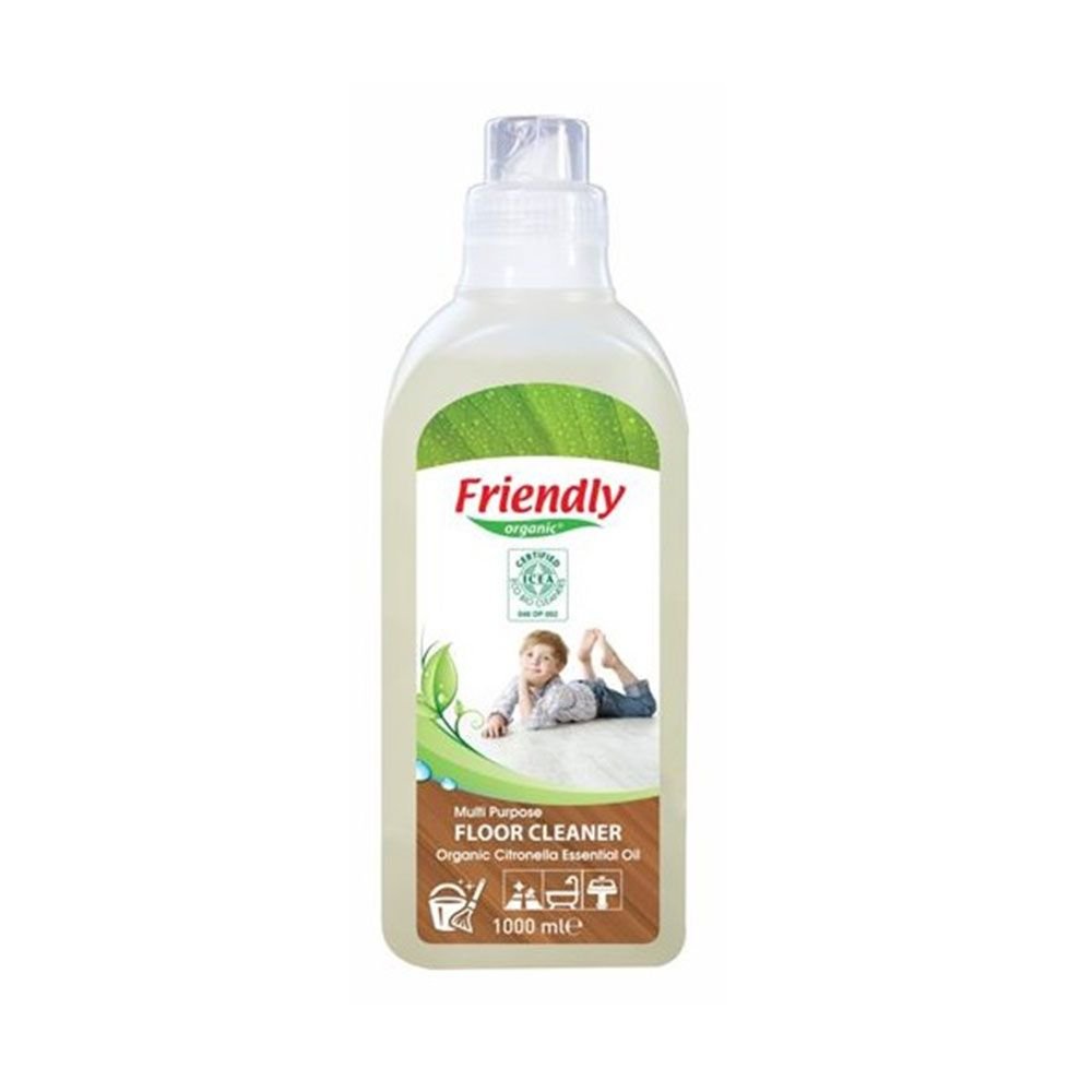 FRIENDLY ORGANIC-MULTI PURPOSE FLOOR CLEANER CITRONELLA 1000 ML