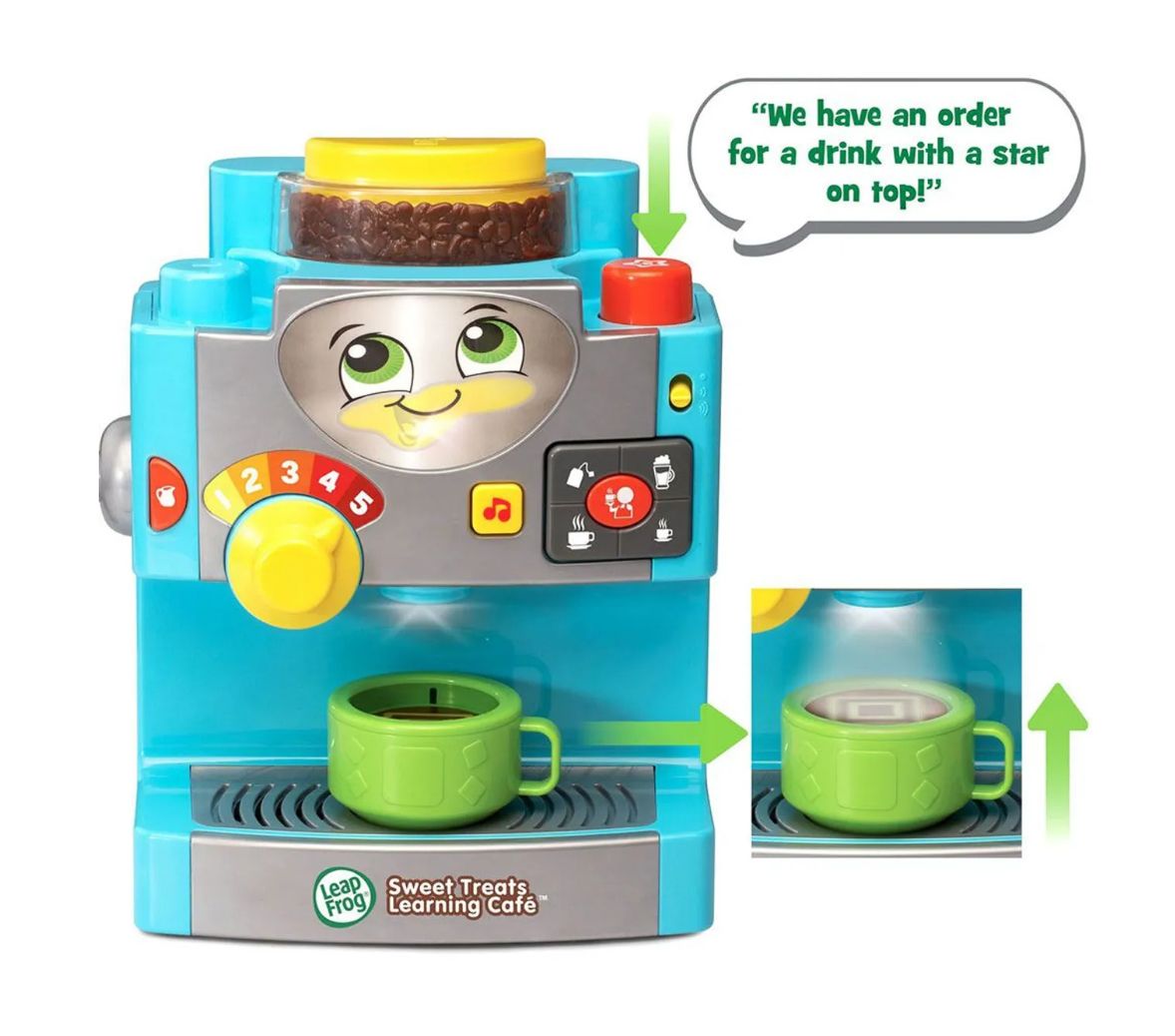 LEAP FROG Sweet Treats Learning Café Toy