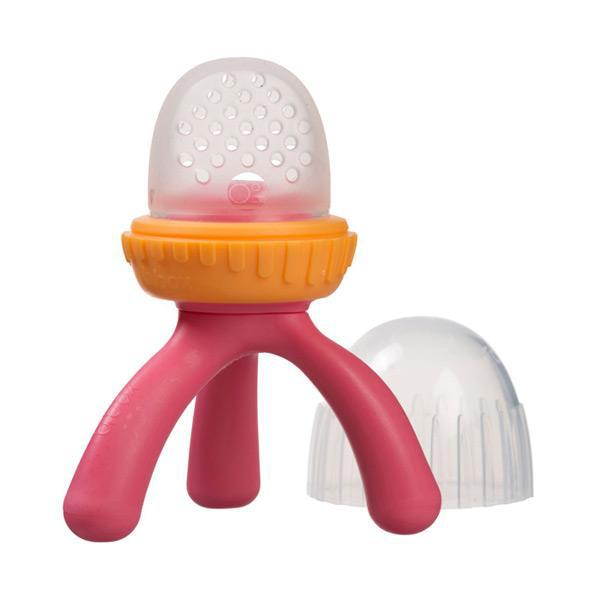 B.BOX - SILICONE FRESH FOOD FEEDER - NEW STRAWBERRY SHAKE