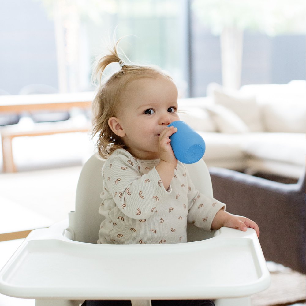 Ezpz Mini Cup & Straw Training System - Pewter