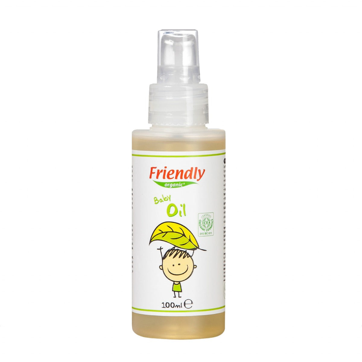 FRIENDLY ORGANIC BABY OIL 100 ML