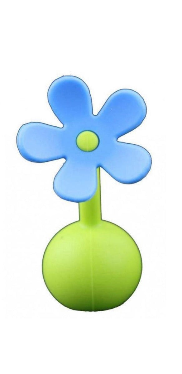 Haakaa Silicone Breast Pump Flower Stopper - Blue