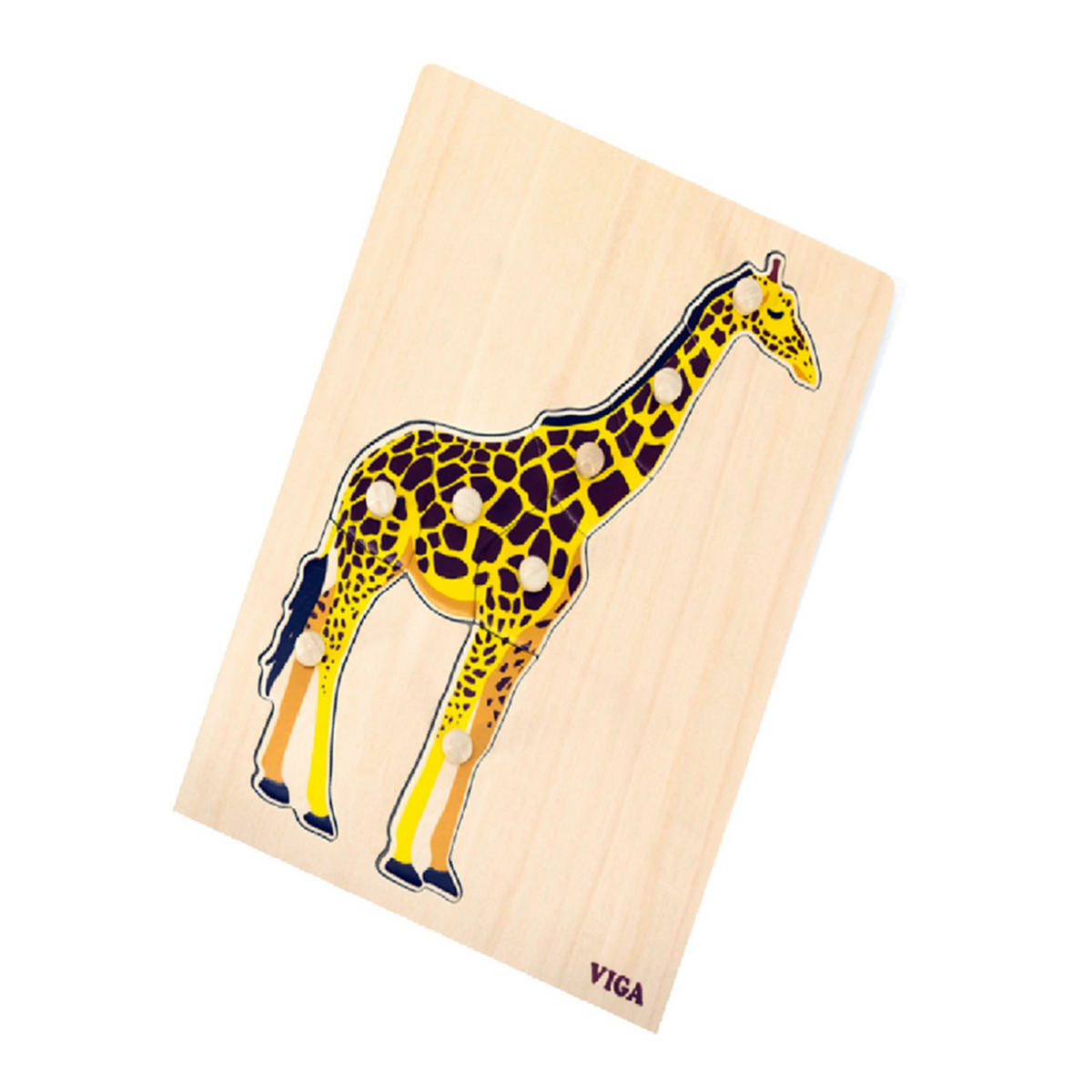Viga Montessori Puzzle Giraffe
