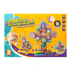 215pcs Electric Building Blocks Gear Set