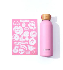 Lafter Co Pink Stainless Steel Bottle
