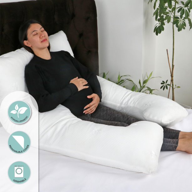 Moon Full Body Pregnancy Pillow U-Shaped
