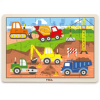 24 pcs Puzzle - Transportation