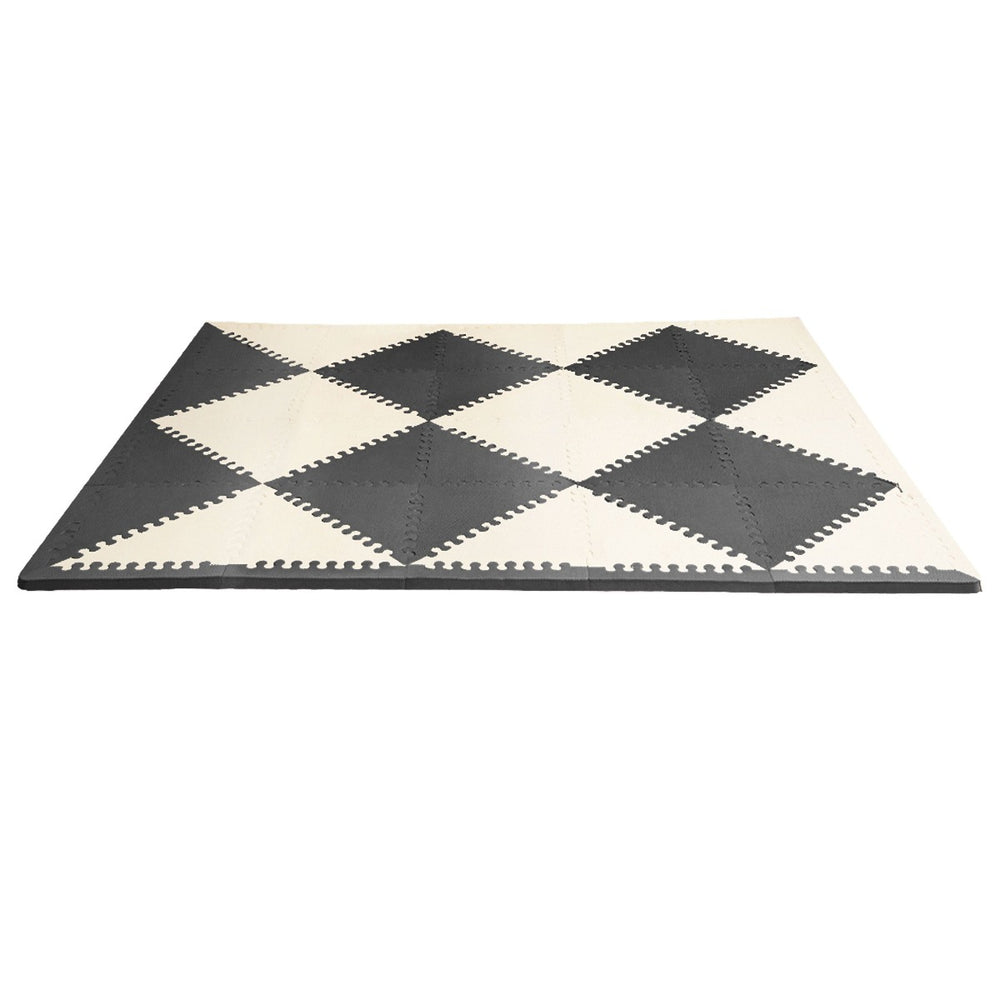 Skip hop-Playspot Geo Floor Tiles Black & Cream