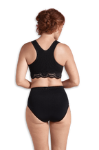 كاريويل- حمالة صدر للنوم والرضاعة كروس أوفر – أسود- ميديام