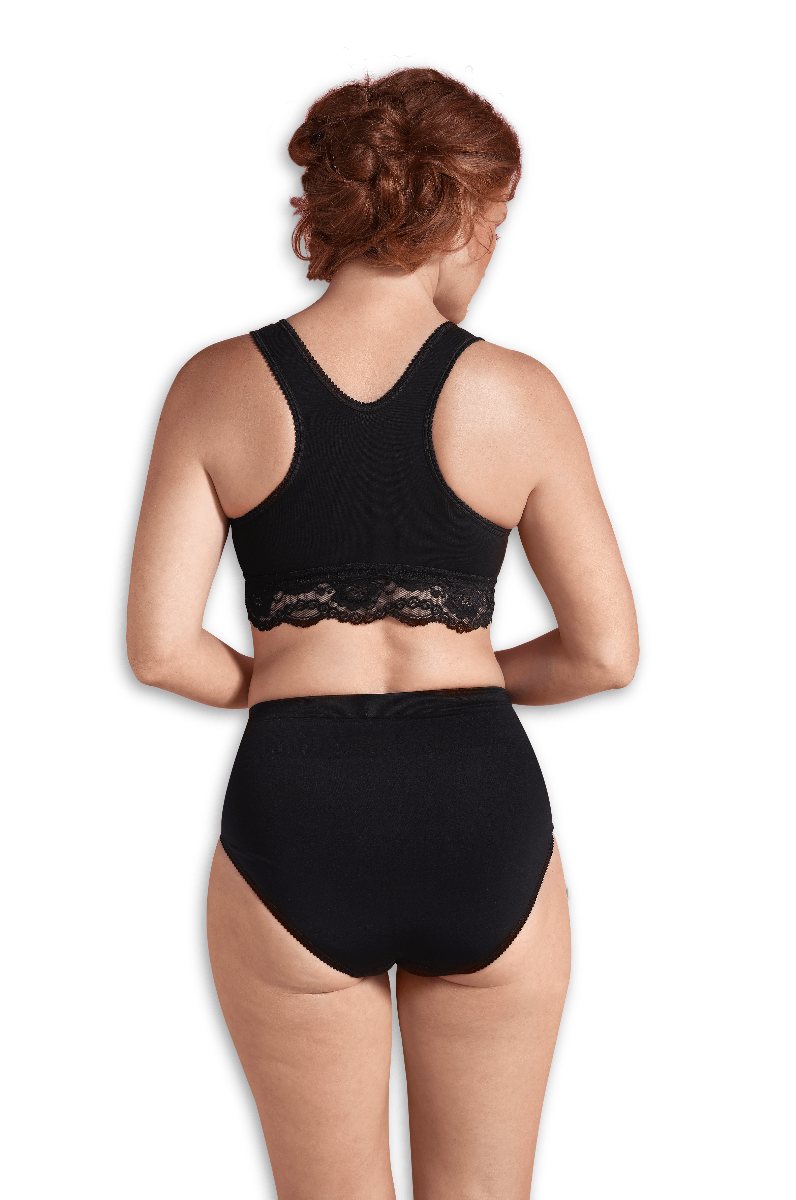 كاريويل- حمالة صدر للنوم والرضاعة كروس أوفر – أسود- ميديام