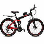 29 Inch Foldable Mountain Bike 21 Speed Carbon Style Disc Brake