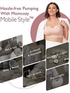 Momcozy Mobile Style™ Hands-free Double Breast Pump M6