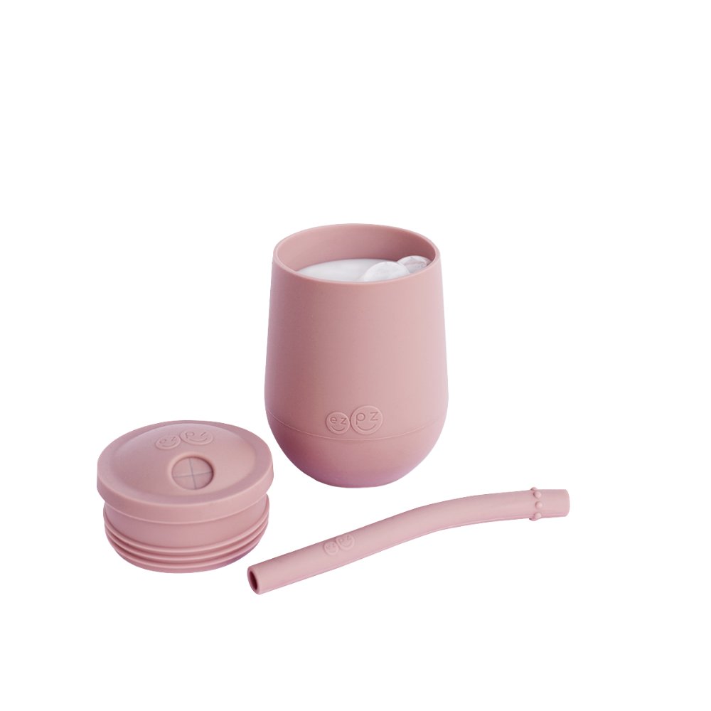 Ezpz Mini Cup & Straw Training System - Blush