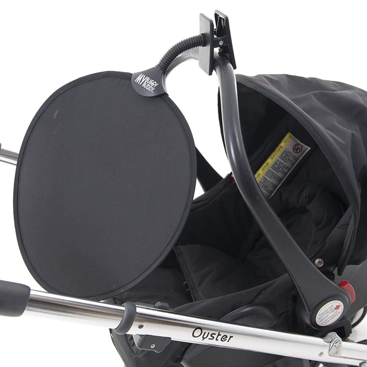 My Buggy Buddy Sunshade Black/Grey