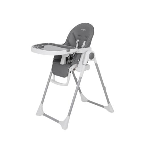 بيبي فيرن - كرسي طعام عالي – رمادي غامق