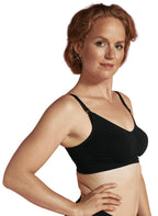 كاريويل- حمالة صدر للحمل والرضاعة عضوية – أسود – ميديام