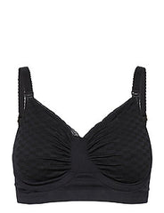 كاريويل- حمالة صدر للحمل والرضاعة كاري جل ديلوكس - أسود