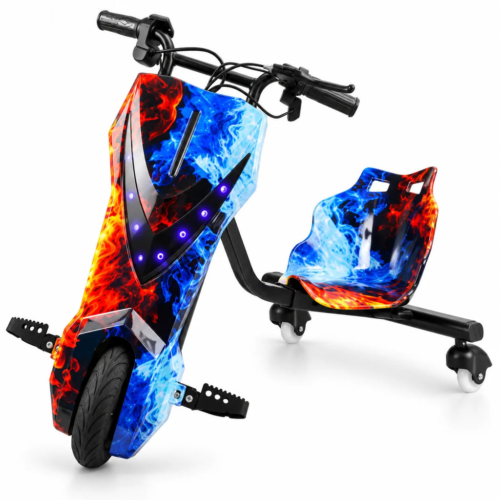 36V Electric Drift Trike with Bluetooth Speaker