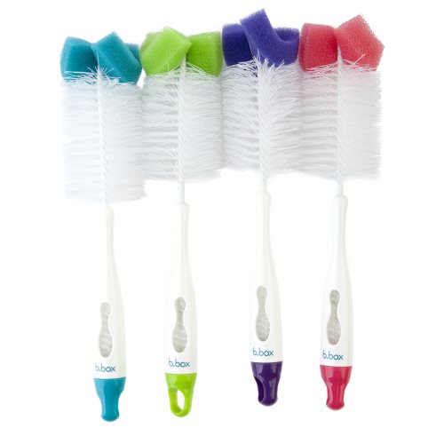 B.Box 2 in 1 brush and teat cleaner