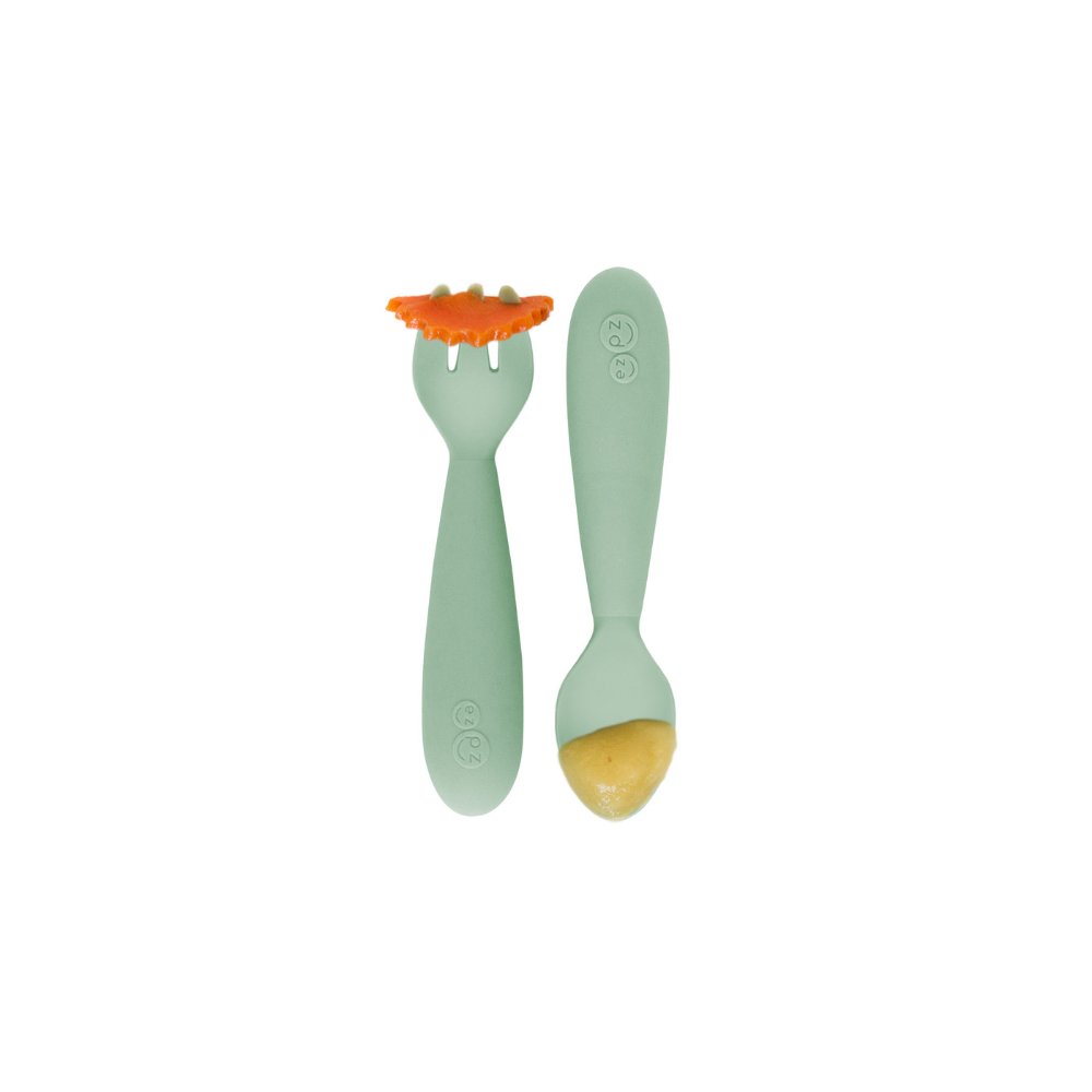 Ezpz Mini Utensils - Sage