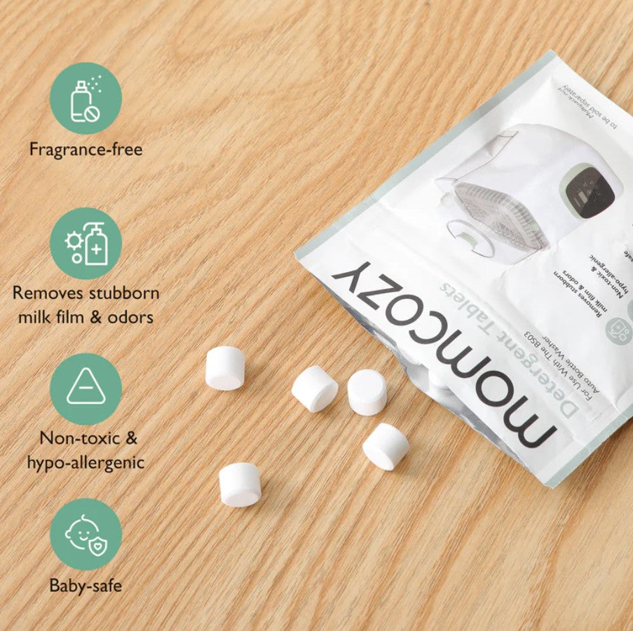 Momcozy Washing Block for Momcozy KleanPal Pro Baby Bottle Washer, 120 Tablets