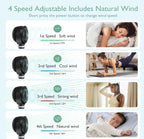 Momcozy Stroller Fan - Black