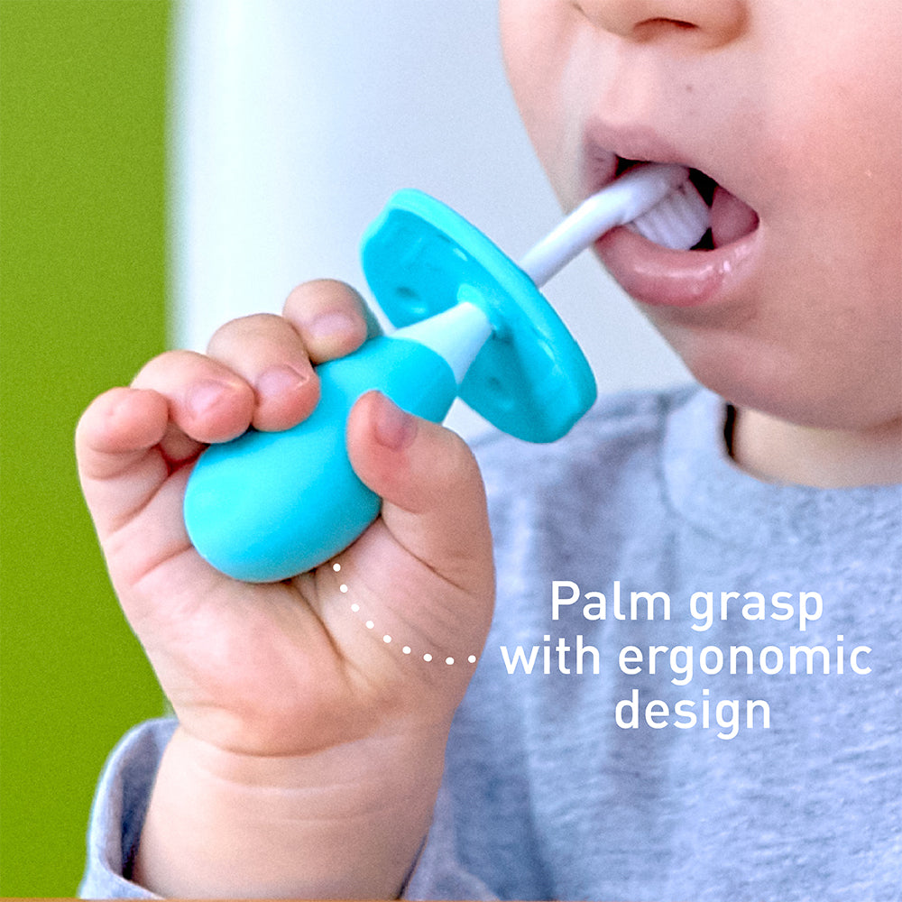 Blue 3 Stage Palm Grasp Toothbrush
