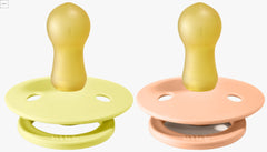 Bibs Pacifier Size 2 - Toddler 6-18M (2pcs) Sunshine/Peach Sunset