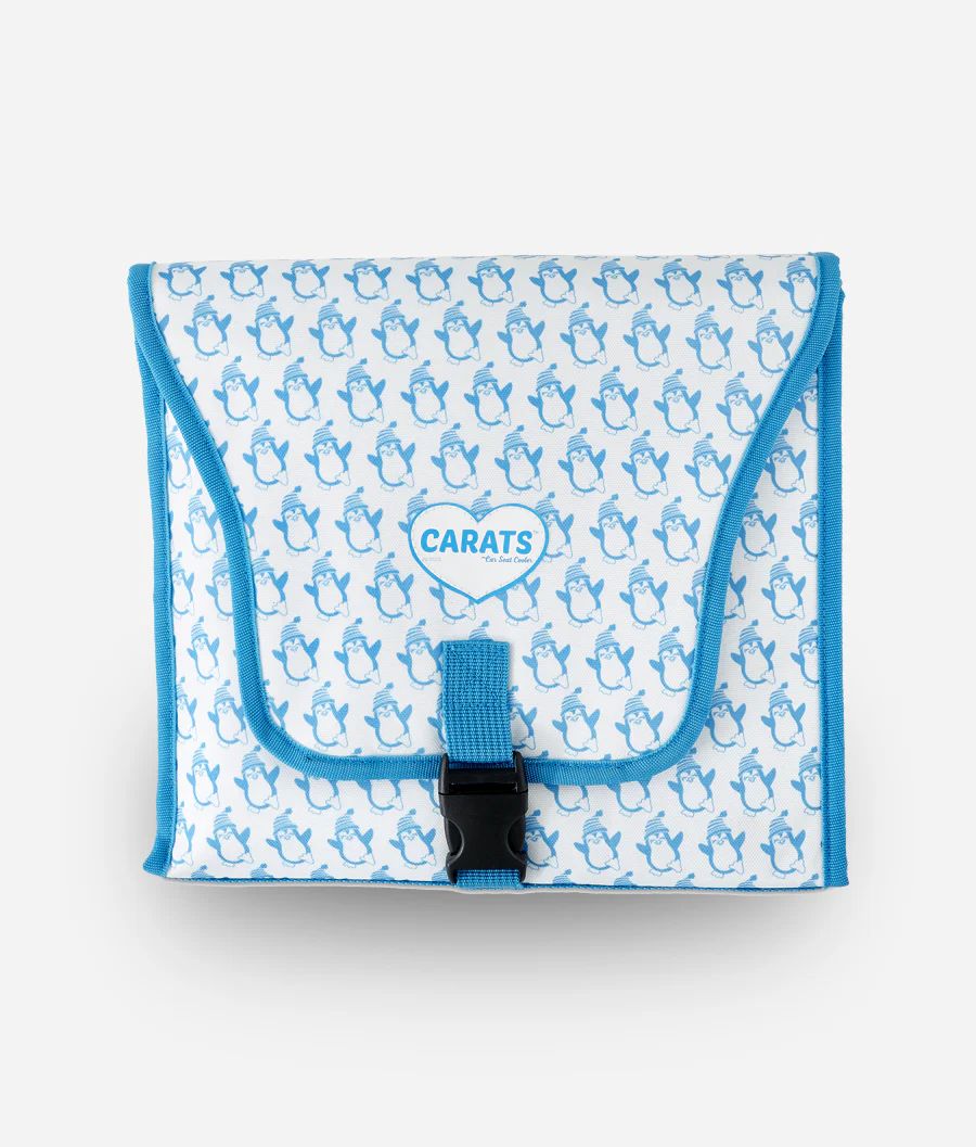 Cool carats - Blue penguin  car seat cooler-PK-4