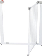 Clippasafe Swing Shut Extendable Gate, 73-96cm - Metal (White)