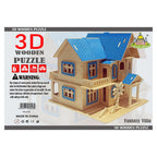 3D Wooden Puzzle Fantasy Villa